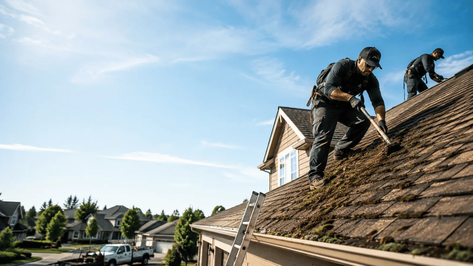 Roof Moss Removal in Towanda, KS near me